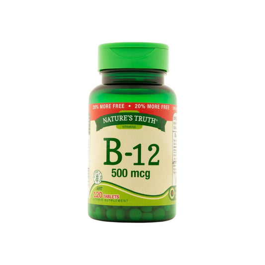 Nature'S Truth Vitamin B-12 Tablets 500 Mg, 120 Ea