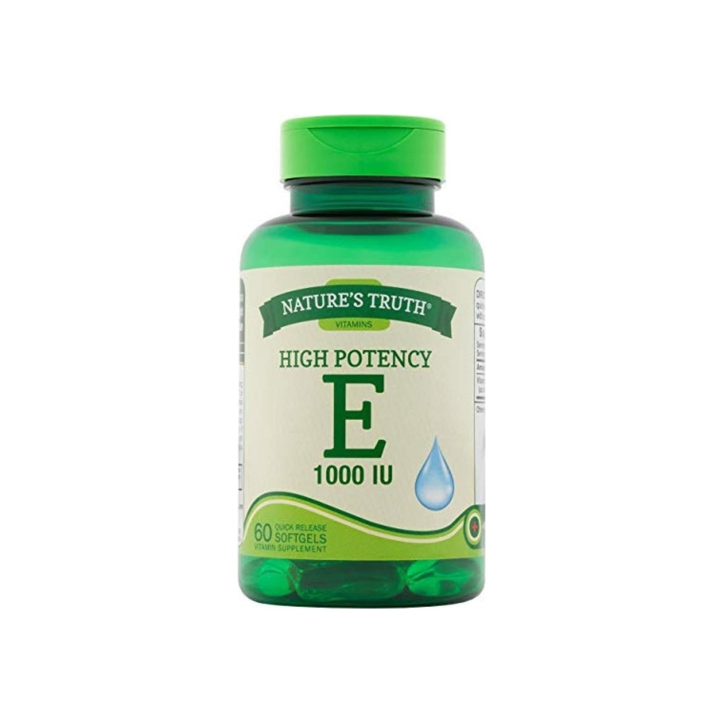 Nature'S Truth Vitamin E High Potency 1000 Iu, 60 Ea