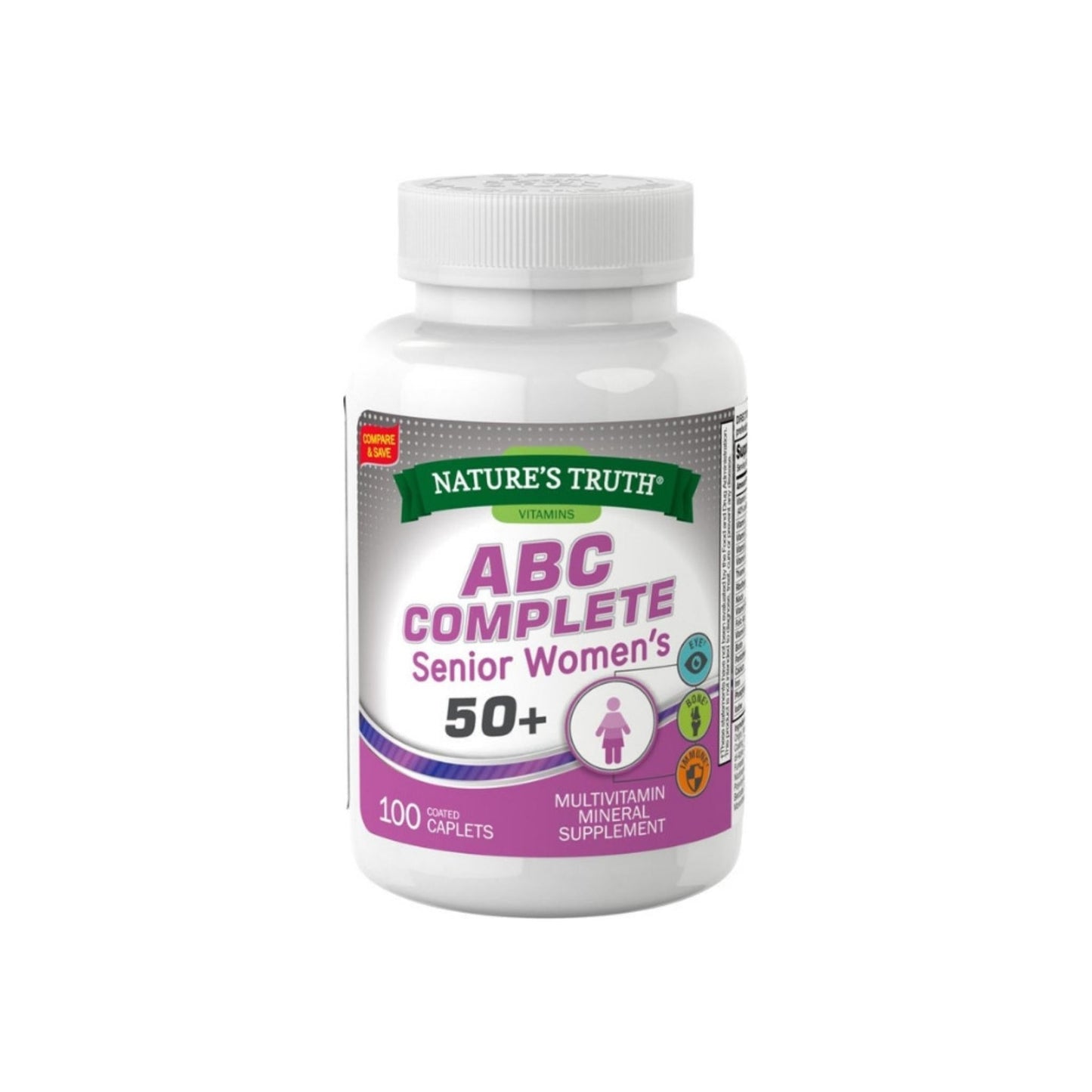 Nature'S Truth Abc Complete Senior Women'S 50+, 100 Ea