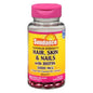Sundance Hair, Skin & Nails With Biotin 5000 Mcg Dietary Supplement, 90 Ea