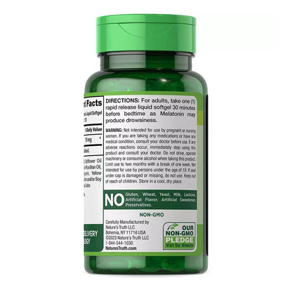 Natures Truth Melatonin 10Mg - 120 Softgels