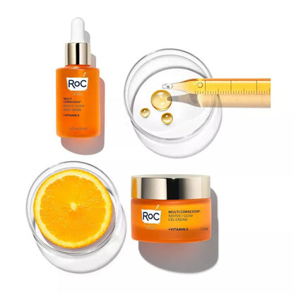 Roc 10% Vitamin C Face Serum - Anti-Aging, Skin Tone & Dark Spot Treatment 1.5 Oz