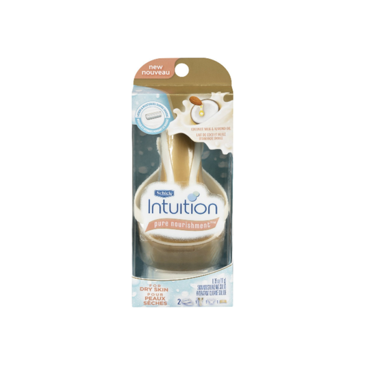 Schick Intuition Pure Nourishment With Coconut Milk & Almond Oil Razor, 1 Ea