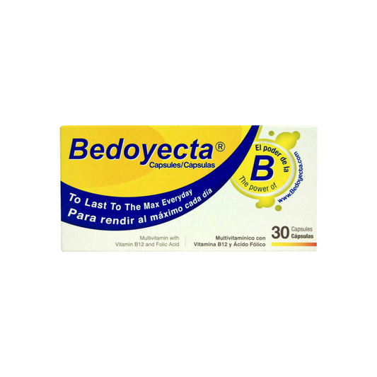 Bedoyecta Multivitamin Capsules 30 Ea