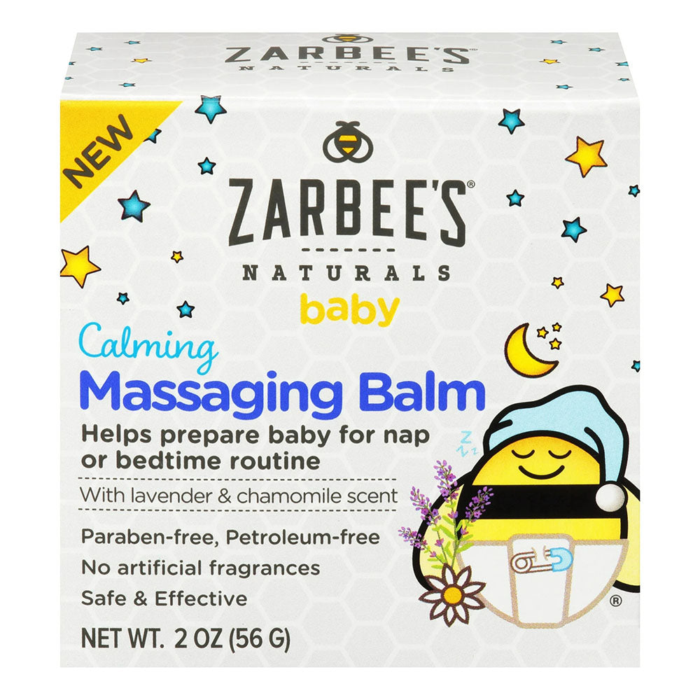 Zarbee'S Naturals Baby Calming Massaging Balm, 2 Oz