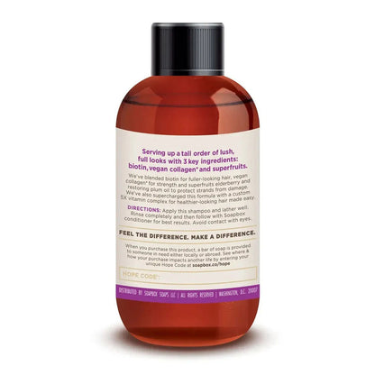 Soapbox Biotin & Superfruit Blend Strengthening Shampoo, 3.3 Fl Oz