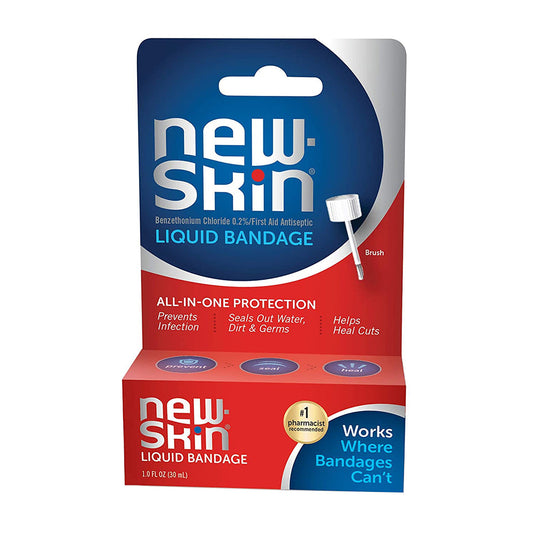New-Skin Liquid Bandage Waterproof For Scrapes And Minor Cuts - 1 Oz