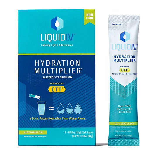 Liquid Iv Hydration Multiplier Drink Mix Watermelon 6 Stick