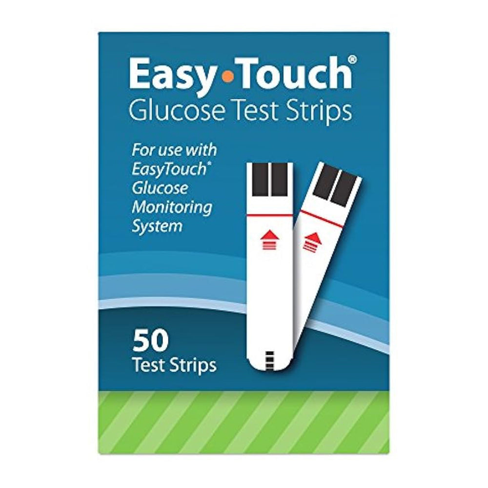 Easytouch Glucose Test Strips - (50 Per Box)