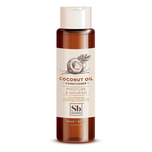 Soapbox Moisture & Nourish Coconut Oil Conditioner - 16 Oz