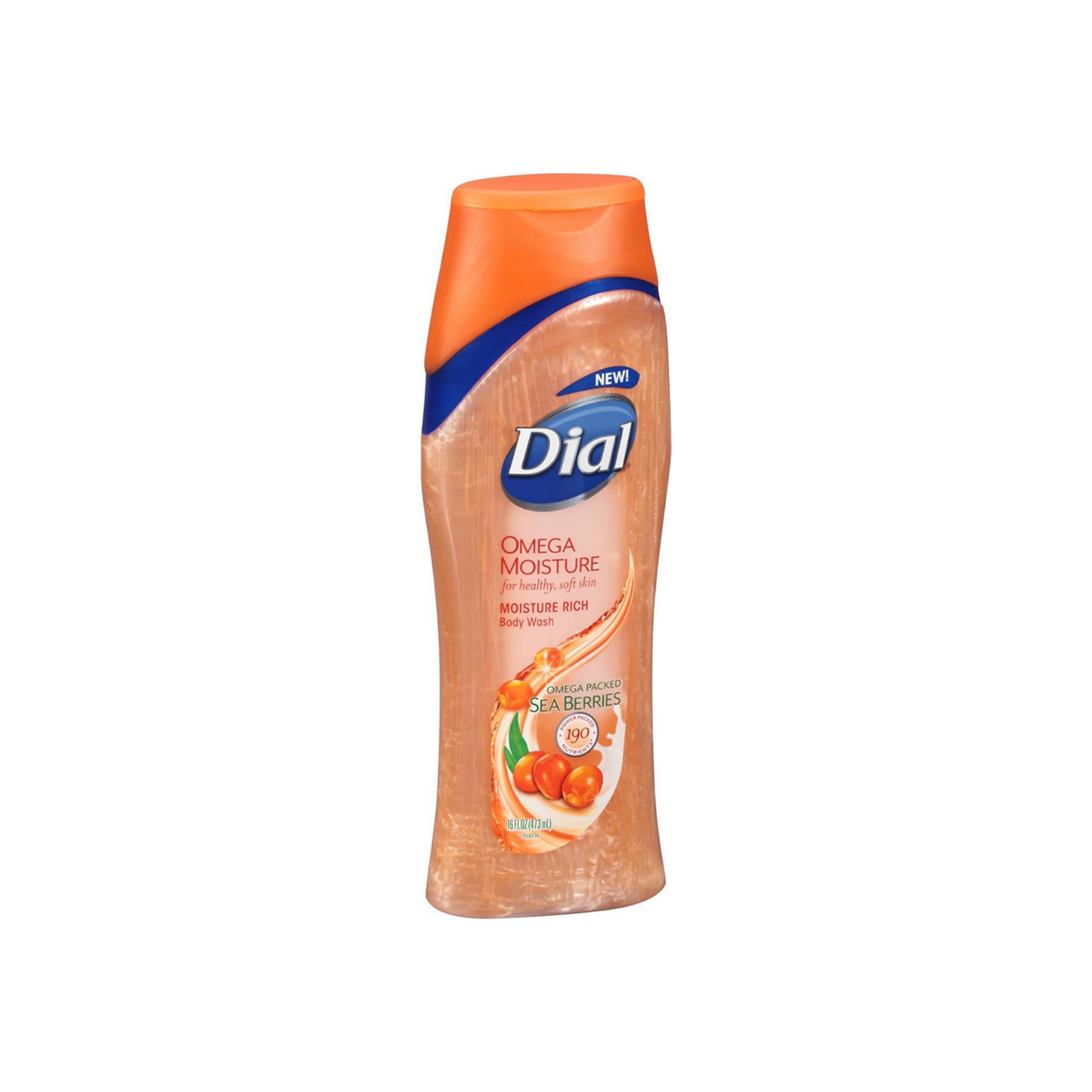 Dial Omega Moisture Rich Body Wash, Omega Packed Sea Berries 16 Oz