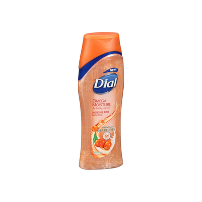 Dial Omega Moisture Rich Body Wash, Omega Packed Sea Berries 16 Oz
