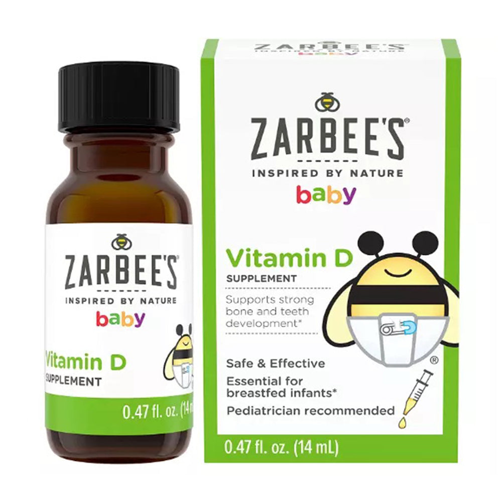 Zarbee'S Naturals Baby Vitamin D Drops, 0.47 Oz