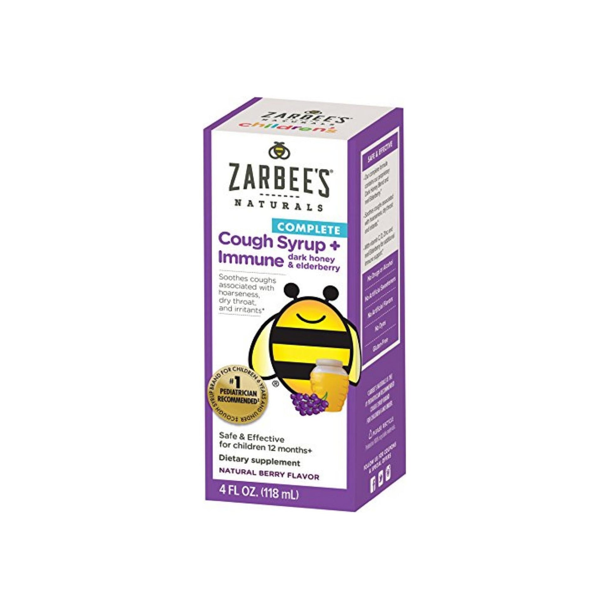 Zarbee'S Children'S Cough Syrup - 4 Oz