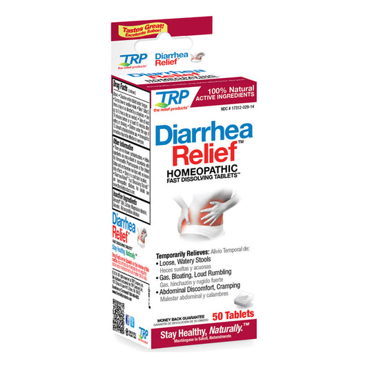 The Relief Products Diarrhea Relief Homeopathic Fast Dissolving Tablets 50 Ea