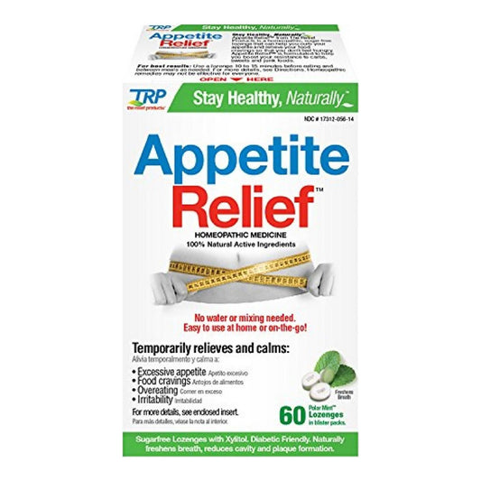 The Relief Products Appetite Relief 60 Ea