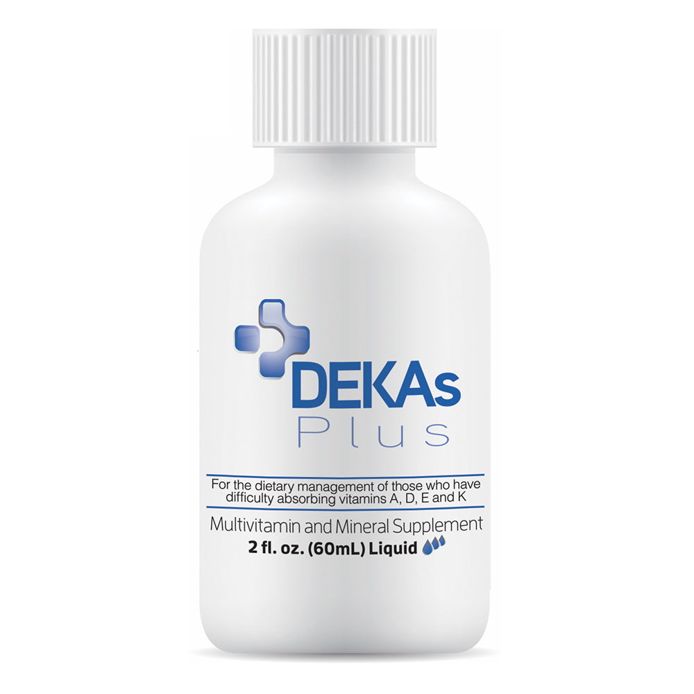 Dekas Plus Multivitamin Supplement Liquid, 2 Fl. Oz.
