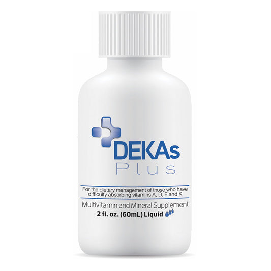 Dekas Plus Multivitamin Supplement Liquid, 2 Fl. Oz.