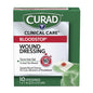 Curad Bloodstop Hemostatic Gauze, Helps Stop Bleeding Quickly, 1" X 1", 10 Count