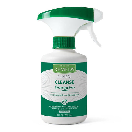 Medline Remedy Clinical Cleansing Body Lotion - 8 Oz