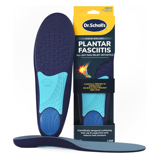 Dr. SchollG?+???++s Plantar Fasciitis Pain Relief Orthotic Insoles, Immediately Relieves Pain 1ea