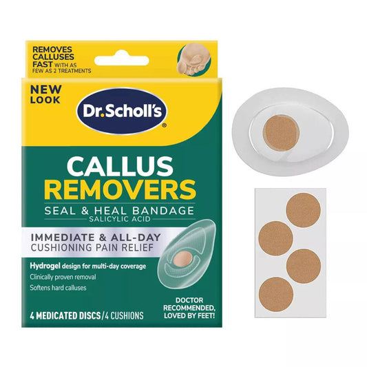Dr. Scholl'S Callus Remover Seal & Heal Bandage With Hydrogel Technology, 4Ct
