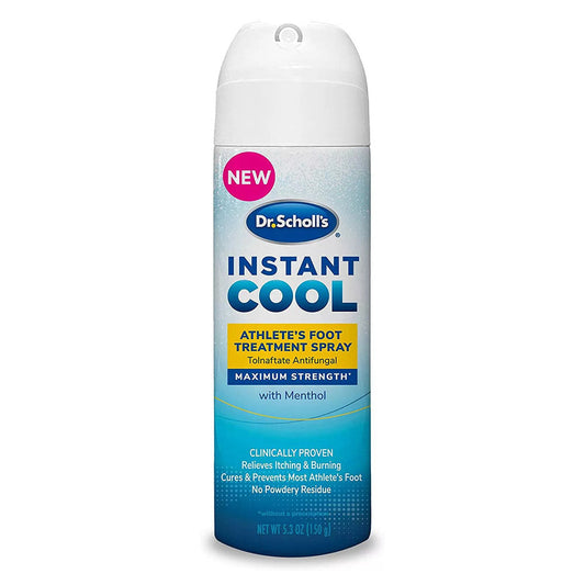 Dr. Scholl'S Instant Cool Athlete'S Foot Treatment Spray 5.3Oz,