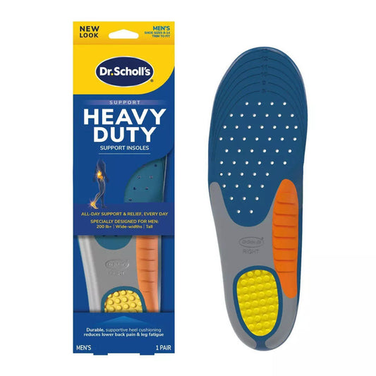 Dr. Scholl'S Heavy Duty Support Insoles - Men Size 8-14 - 1 Pair