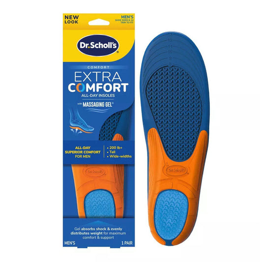Dr. Scholl Extra Support Insoles Superior Shock Absorption