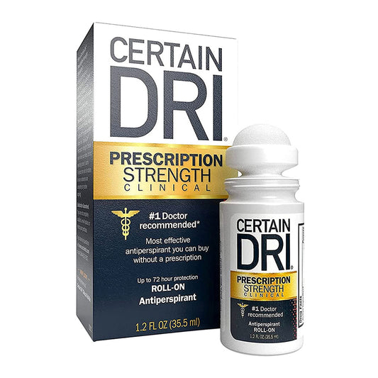 Certain Dri Prescription Strength Clinical Anti-Perspirant Roll- On - 1.2 Oz