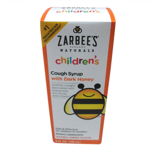 Zarbee'S All Natural Children'S Dark Honey Cherry Flavor Cough Syrup - 4 Fl Oz