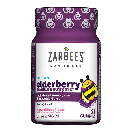 Zarbee'S Children'S Elderberry Gummies - 21 Count