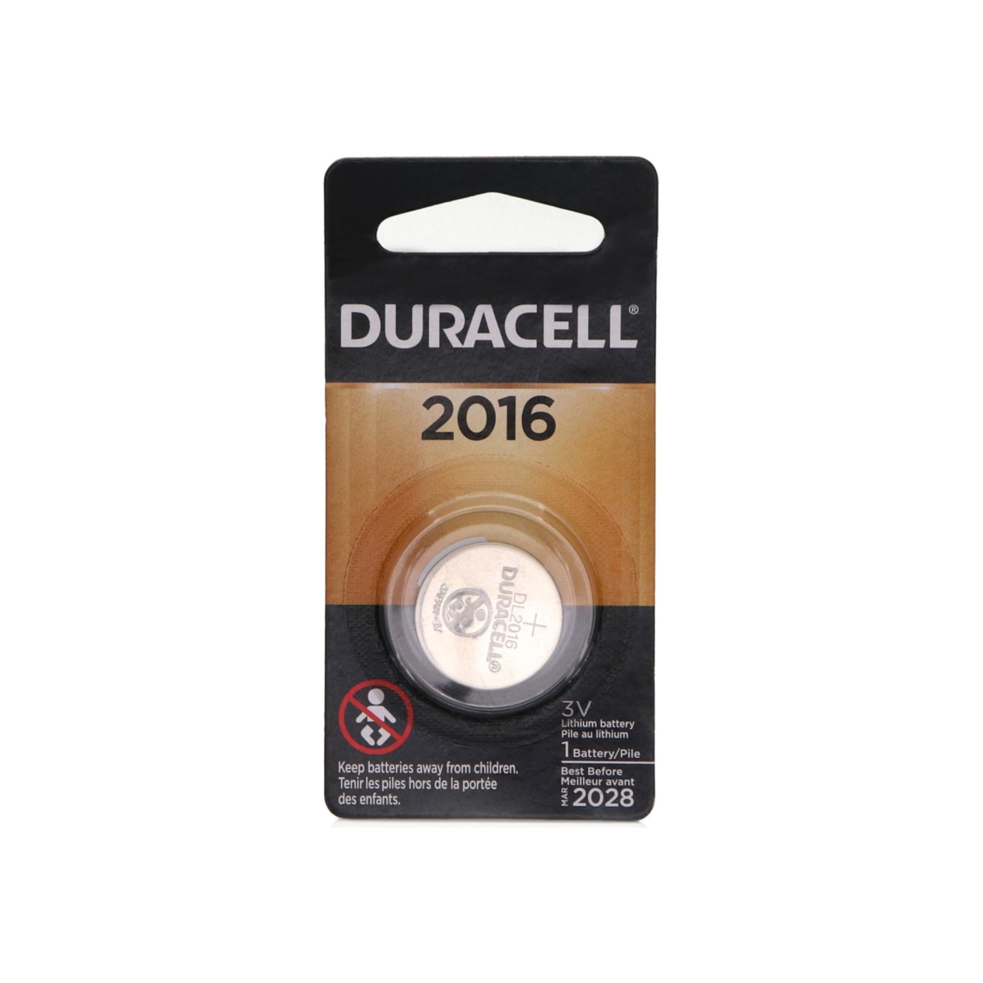 Duracell Lithium Battery Security 3 Volt 2016 1 Each