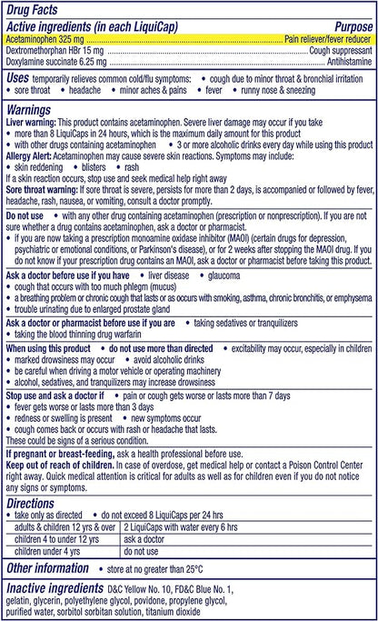 Vicks NyQuil Cold and Flu Relief Liquid Medicine 48 ct