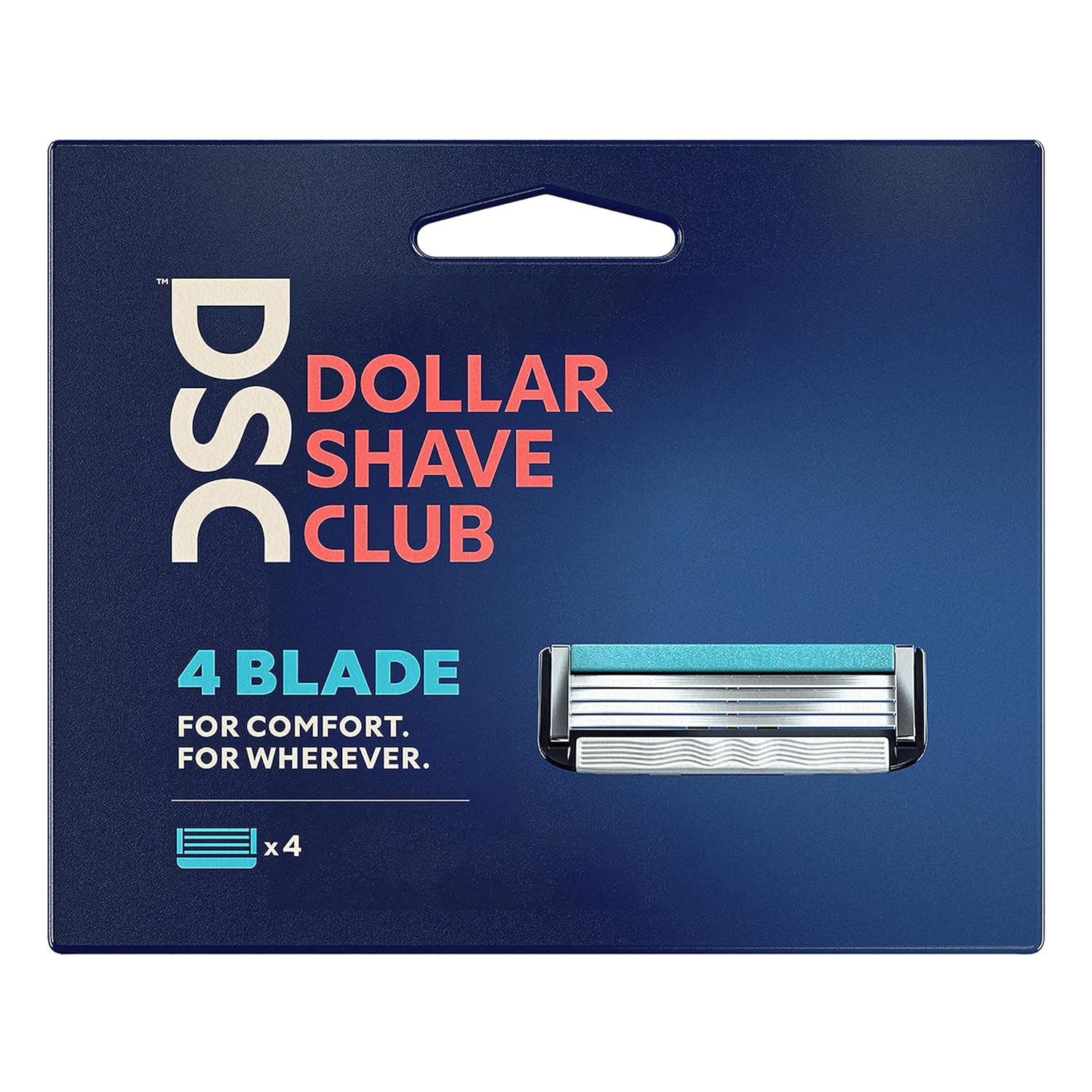 Dollar Shave Club Men's Razor 4-Blade