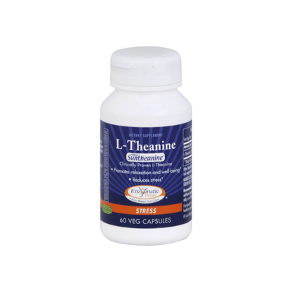 Enzymatic Therapy L-Theanine Vegetarian Capsules 60 Ea