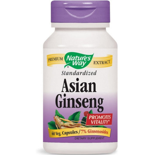 Nature'S Way Standardized Asian Ginseng 60 Ea