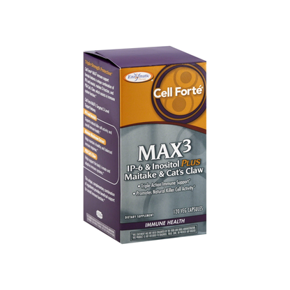 Enzymatic Therapy Cell Forte Max3 Veggie Capsules 120 Ea