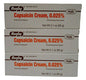 Rugby Capsaicin 0.025% Pain Relief Cream, 2.1 Oz.