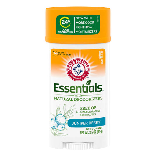 Arm & Hammer Essentials Deodorant, Juniper Berry - 2.5 Oz
