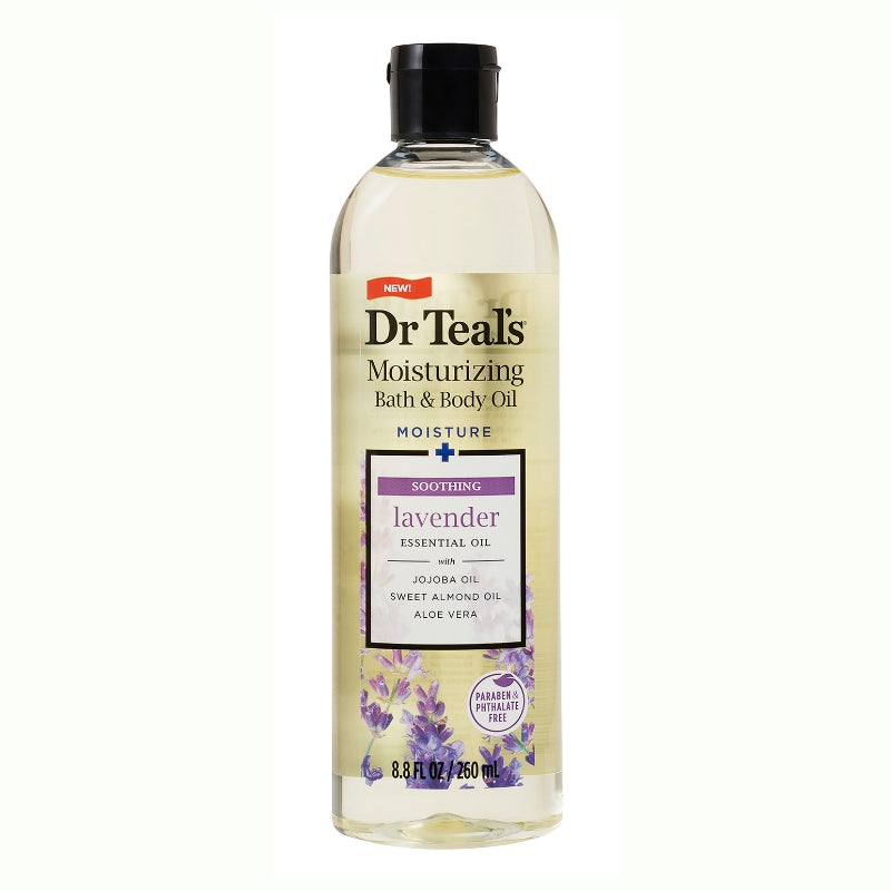 Dr Teal'S Body & Bath Oil, Soothe & Sleep With Lavender 8.8 Oz