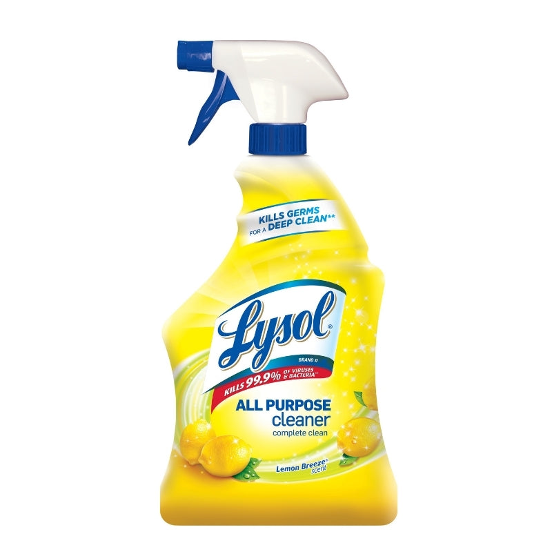 Lysol All Purpose Cleaner Spray, Lemon Breeze 32 Oz
