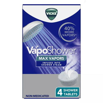Vicks VapoShower Max Dissolving Vapors - 4ct