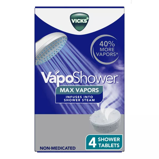 Vicks VapoShower Max Dissolving Vapors - 4ct