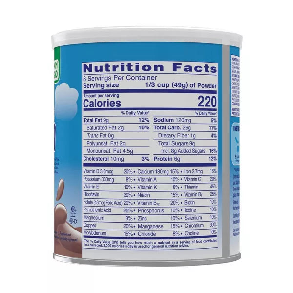 PediaSure Grow & Gain Non-GMO Shake Mix Chocolate Powder - 14.1oz