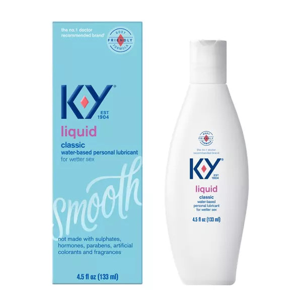 K-Y Liquid Personal Liguid Lubricant - 4.5 Oz