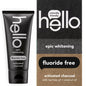 hello Activated Charcoal Epic Whitening Fluoride Free Toothpaste