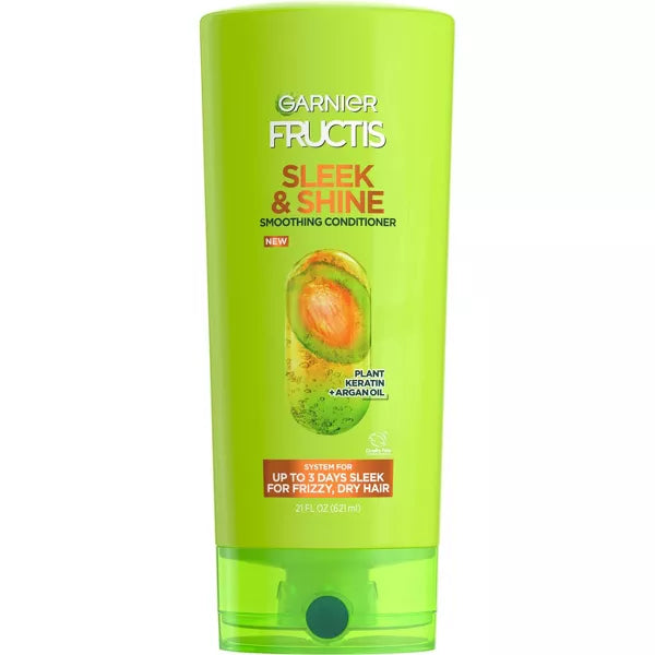 Garnier Fructis Sleek & Shine Smoothing Conditioner for Frizzy Hair