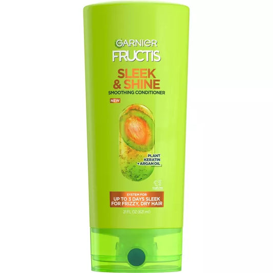 Garnier Fructis Sleek & Shine Smoothing Conditioner for Frizzy Hair