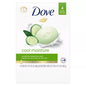 Dove Beauty Cool Moisture Beauty Bar Soap - Cucumber & Green Tea - 3.75oz each